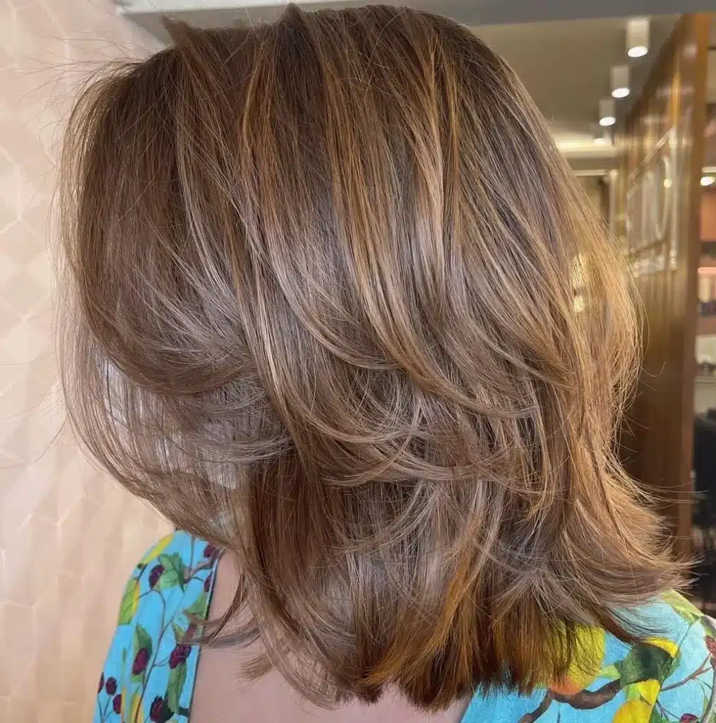 Barely-There Layers Mid-length Haircut