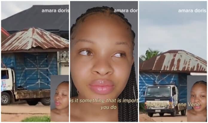 Lady laments as x-boyfriend took back the container shop he gave her