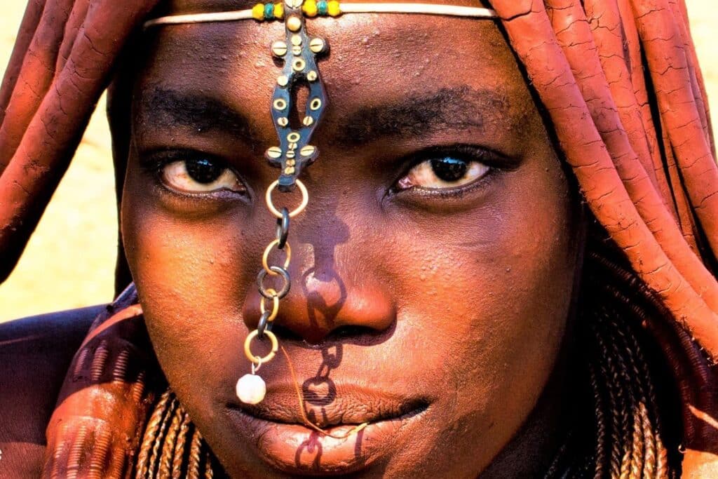 Himba Girl Looking Beautiful
