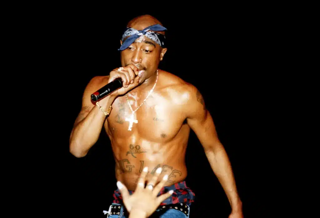Tupac performing in Chicago in 1994.Credit...Raymond Boyd/Getty Images