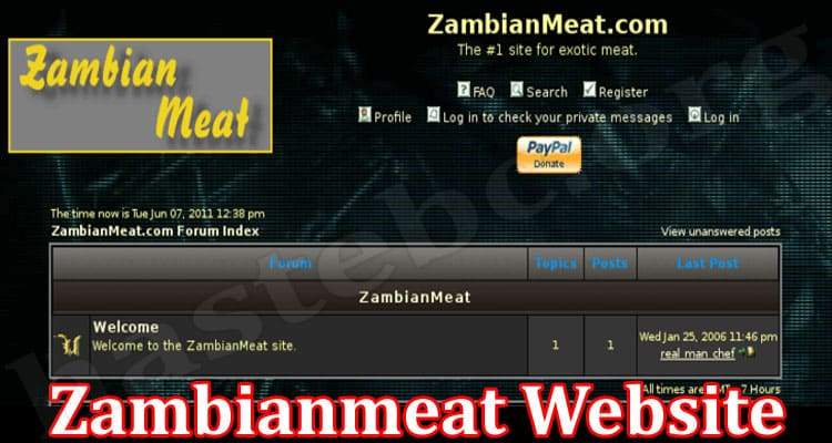 Zambian Meat Site