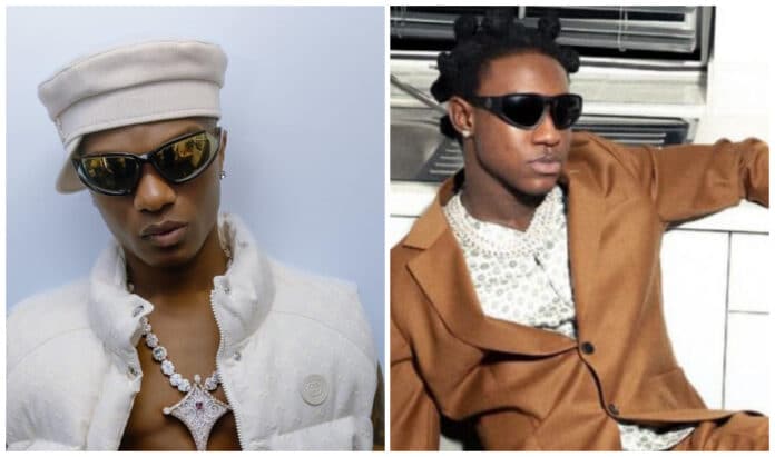 Wizkid declares love for Shallipopi and his music