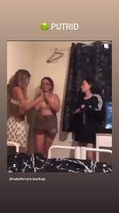 image of Kirra Hart being bullied by group of 3 girls