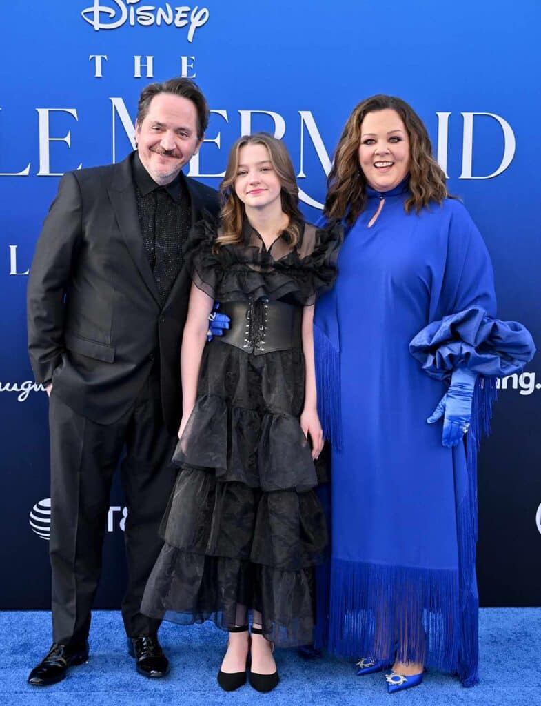 Melissa McCarthy and her Family 