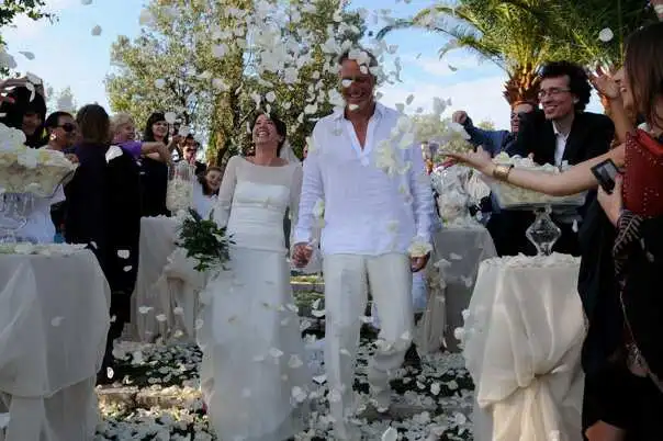 Vanessa Vadim's wedding to husband, Paul Waggoner, in St. Tropez, France