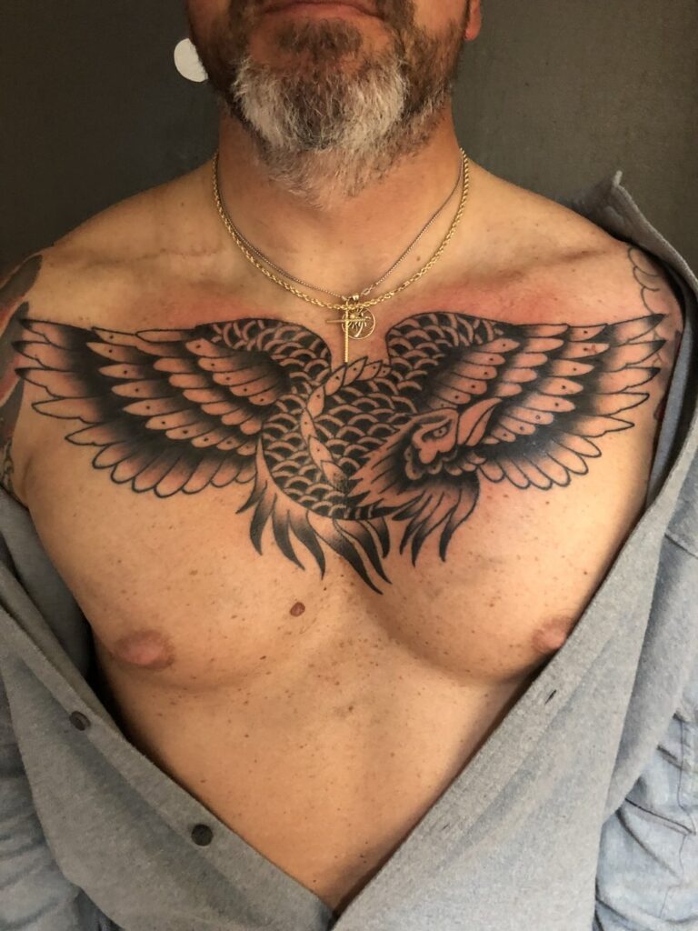 Eagle Tribal Tattoo