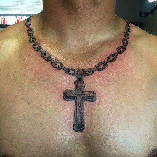 Chain tattoo design for men