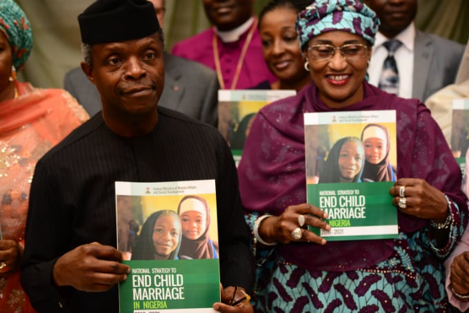 Child marriage education with VP Osinbajo