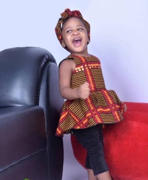 Ankara blouse styles for kids and teenagers picture one