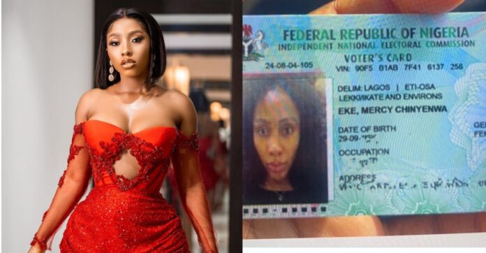 Kasala don burst: Mercy Eke busted as voters card reveals real age | Battabox.com