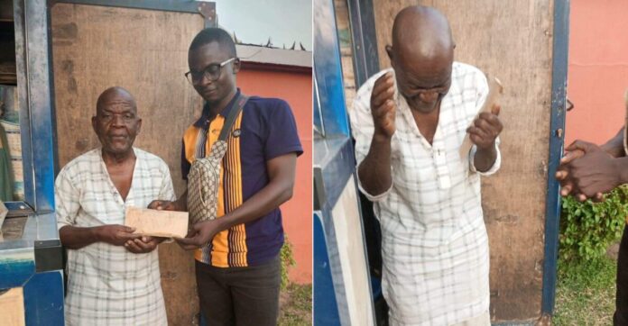 Nigerian man appreciates aged man 20 years after kind gesture | Battabox.com