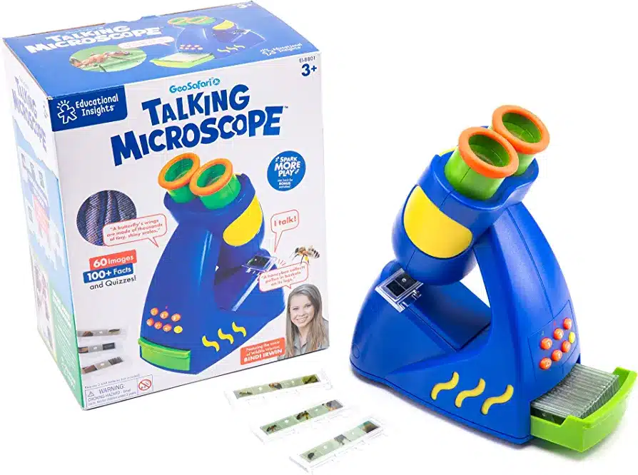 Kindergarten talking microscope 