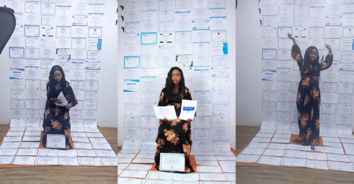 She's only 18: Meet 100-level OAU student with 121 certifications, badges, and honors | Battabox.com