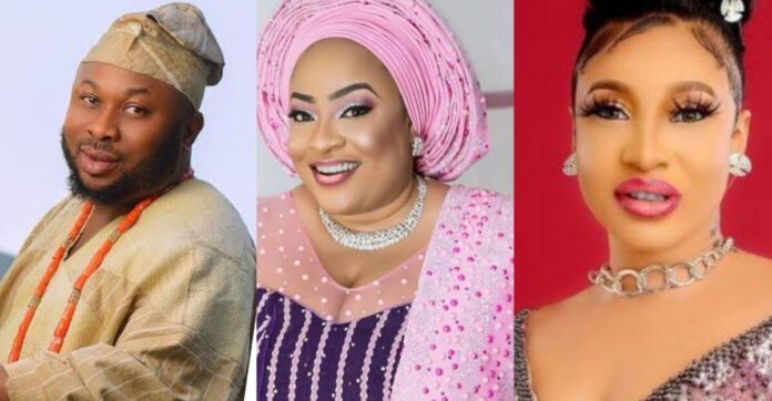 May you find yourself in a worse situation: Tonto Dikeh prays for Nollywood actress, Foluke Daramola for siding with Churchill| Battabox.com