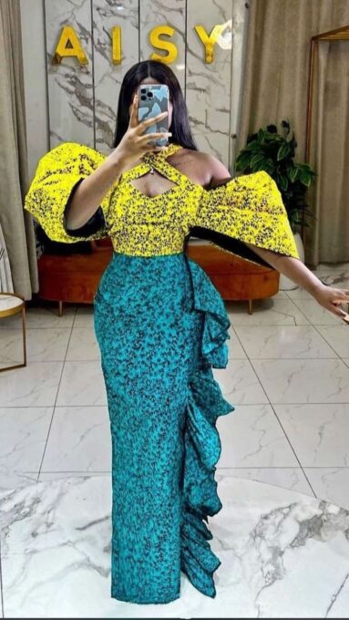 Different Styles Of Ankara Gown