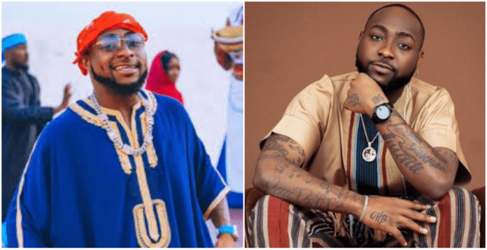 Fan reacts with excitement as he spots Davido