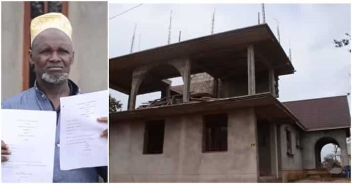 Man builds N58 million house after his wife left him