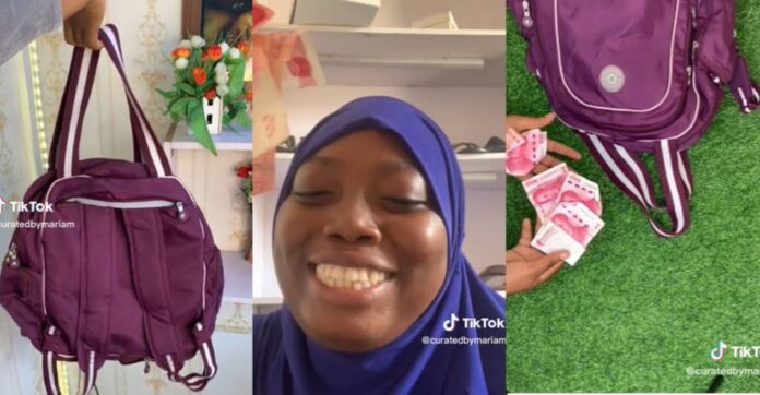 My hustle dey pay off: Nigerian woman flaunts foreign money she discovered in okirika bag | Battabox.com