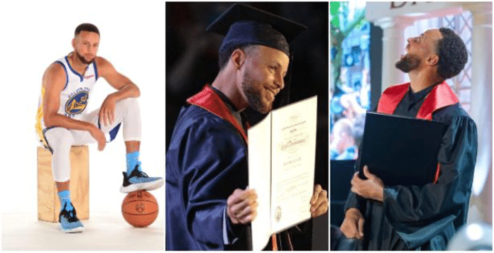 Famous basketballer, Stephen Curry returns to university for Bachelor's degree after 13 years | battabix.com
