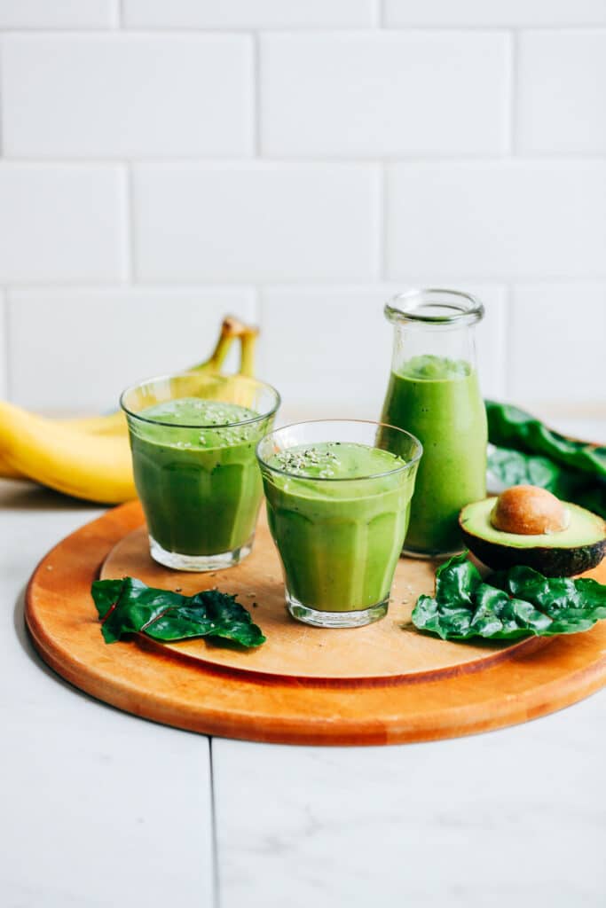 Healthy avocado smoothie recipe