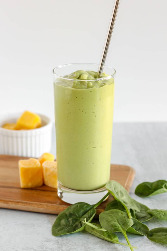 Green spinach smoothie recipe