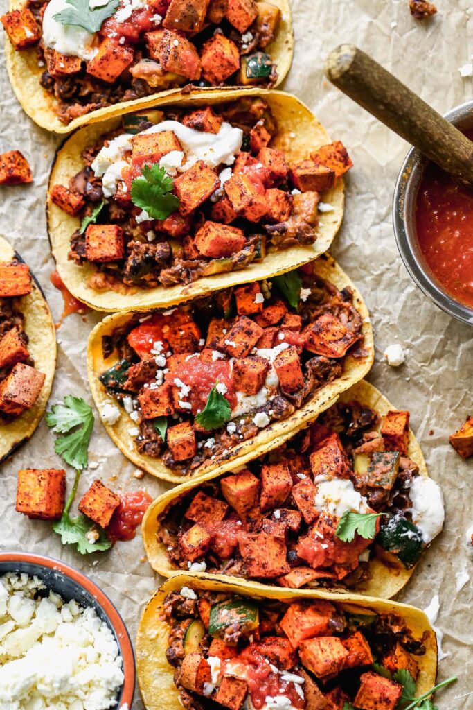 Vegetarian tacos recipe