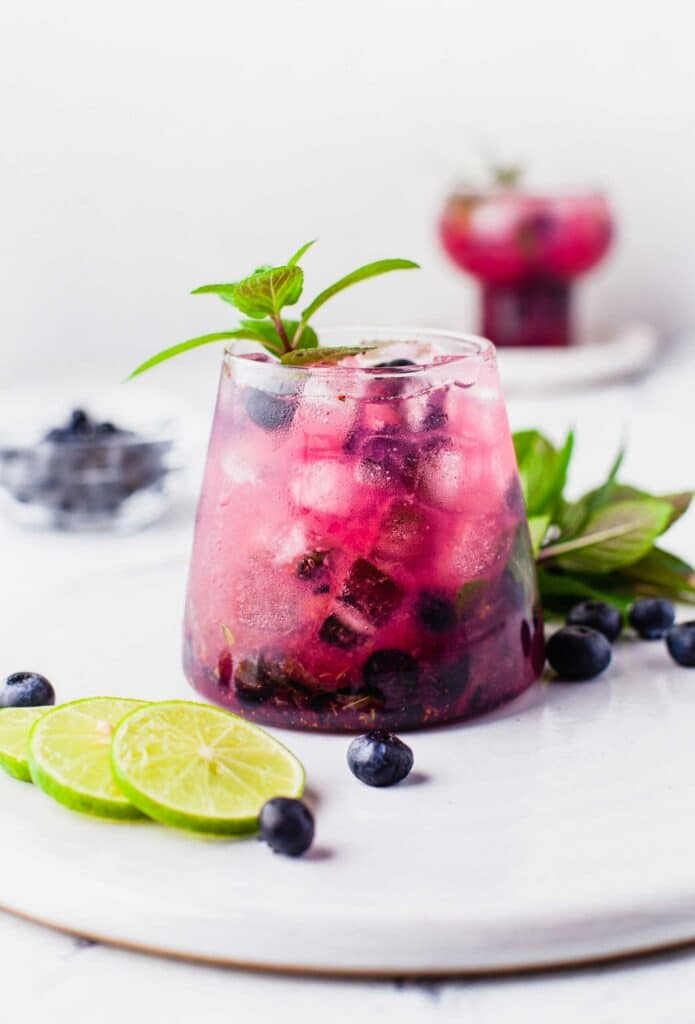 Blueberry Mojito Cocktail