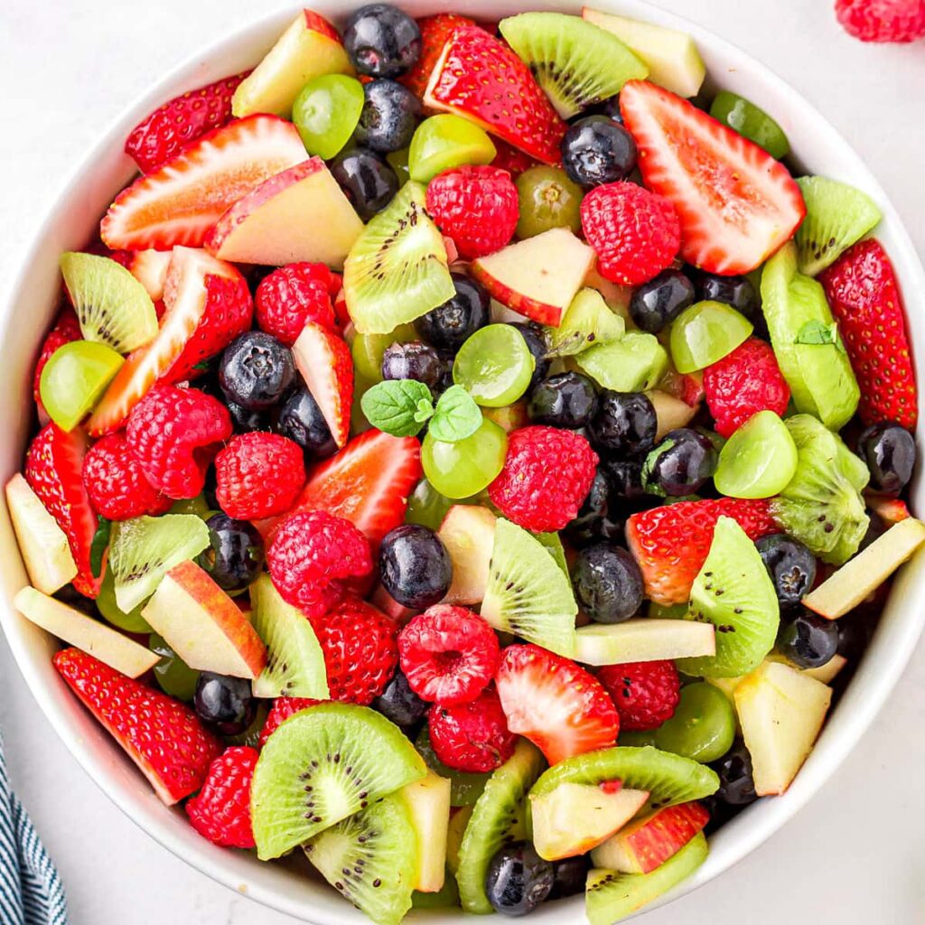 Fresh fruits salad Dessert Recipes