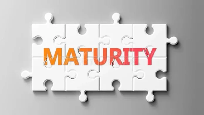 signs of maturity