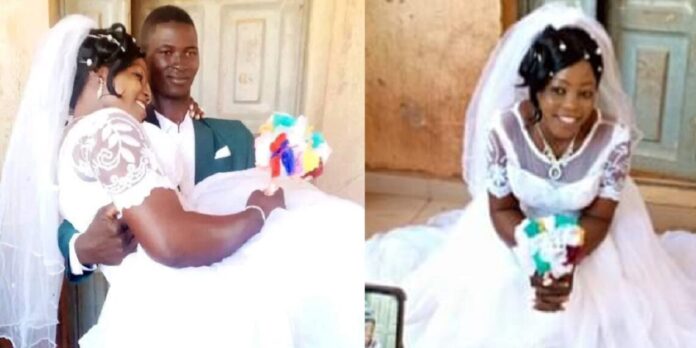 Nigerian man gushes as he weds woman he met on Facebook | Battabox.com