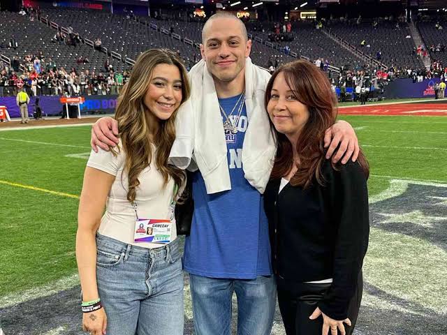 Amy Waters Davidson with Casey and Pete Davidson