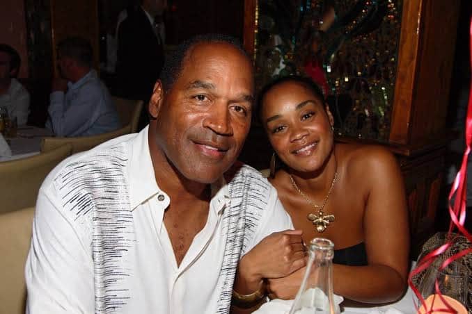 O.J Simpson and Syndey Brooke Simpson