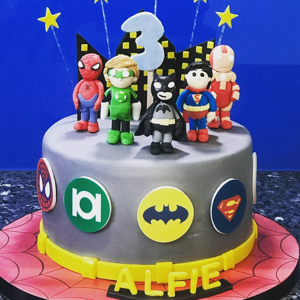 Justice League cake design