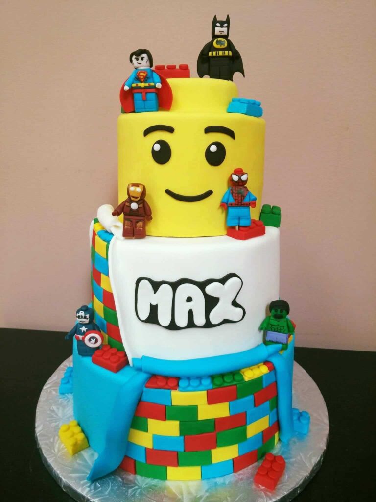 Lego cake design