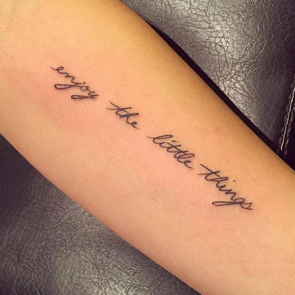 Quotes and phrases tattoo designs