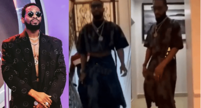Singer D’banj causes commotion as he steps out in a crop top (Video) | Battabox.com