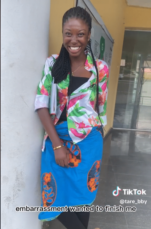 Lady shares experience of how her trouser tore