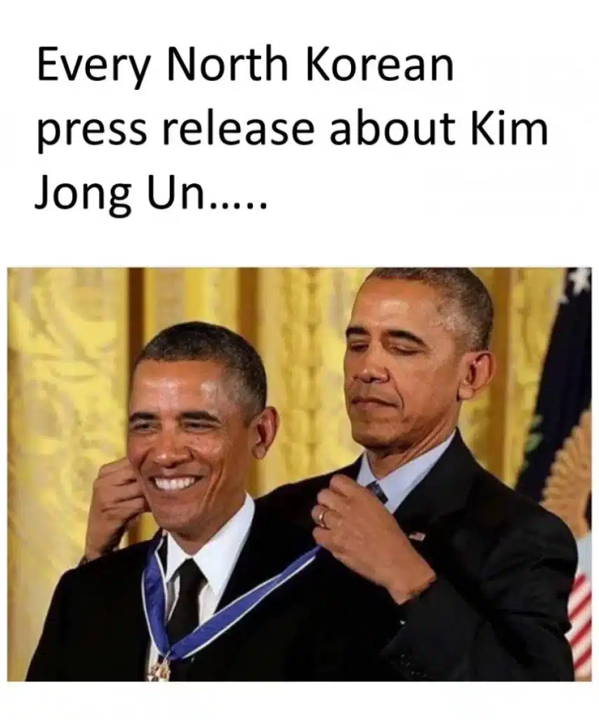 Obama Medal meme
