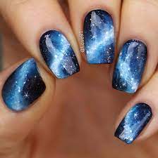  Galaxy Nails Design