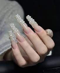 Pearl Accents Nail Designs 2023