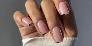 Simple Nail Designs with Polished Tips