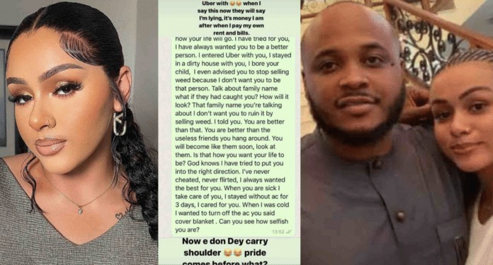 Sina Rambo’s ex-wife drags him silly; mocks him and leaks their chat amidst divorce saga | Battabox.com