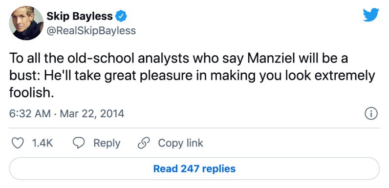 Skip Bayless to Sports Analyst