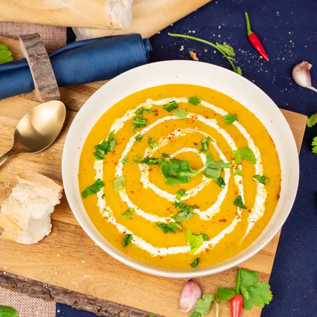 Carrot and Coriander soup
