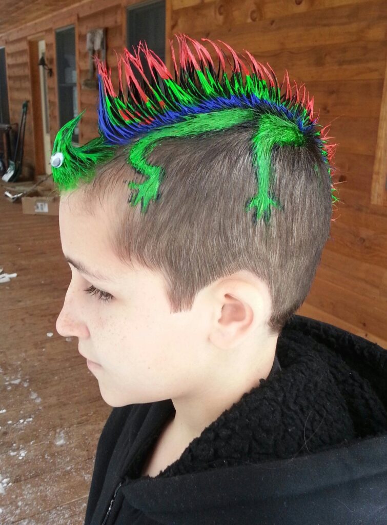 The Mohawk Crazy Hair Day Ideas for Boys