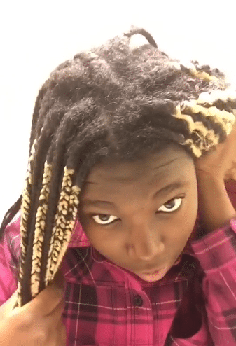  lady who left braids in for 9 months