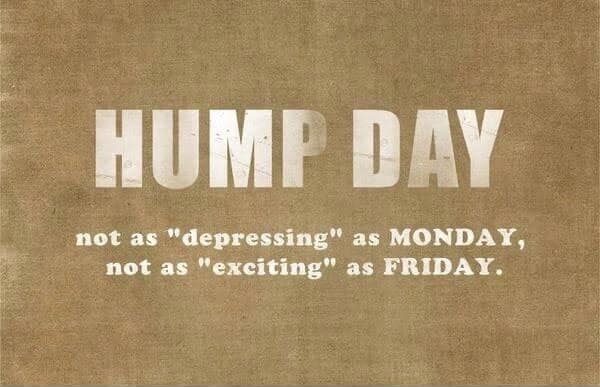 Wednesday and Hump Day