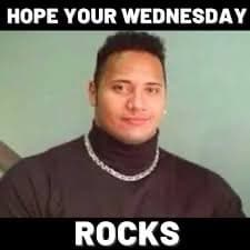The Rock and Wednesday