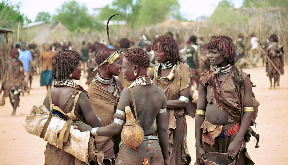 Hamer people of Ethiopia