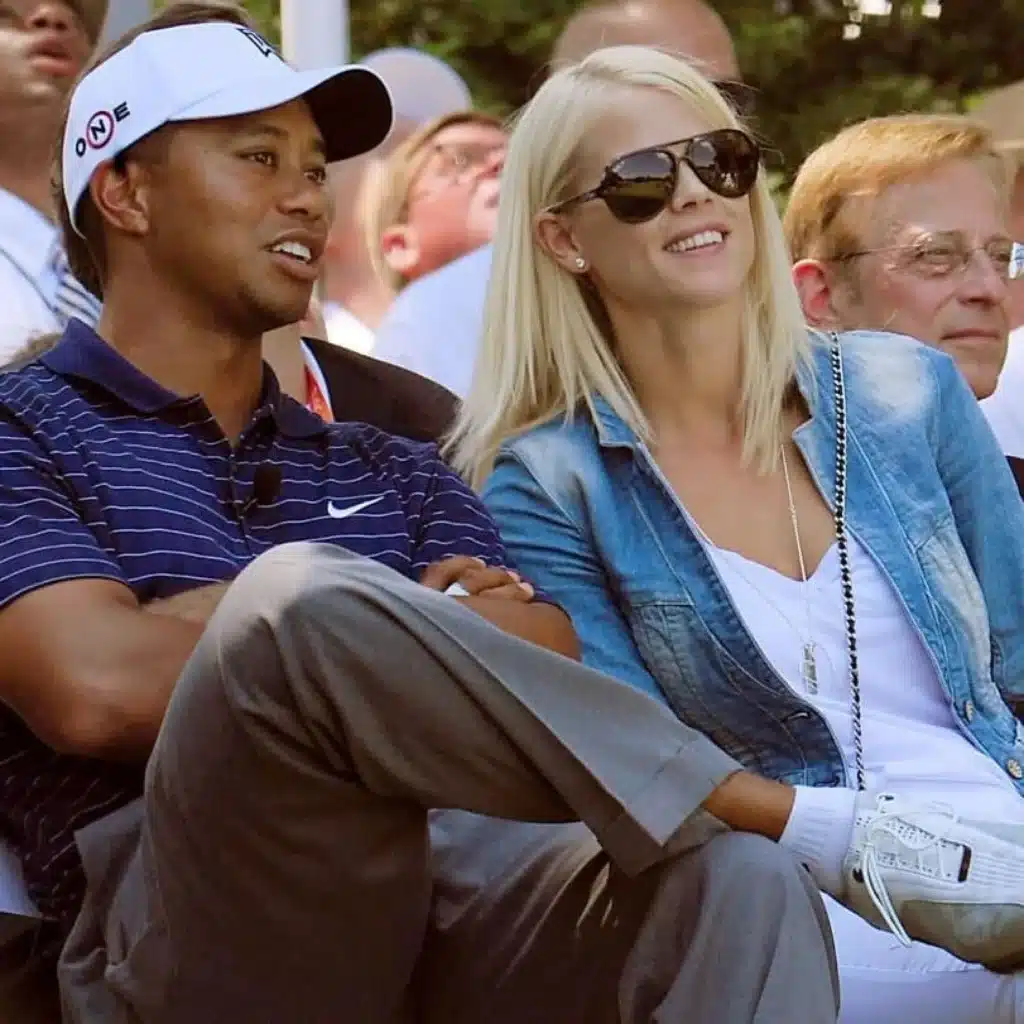 Tiger Woods and his ex-wife, Elin Nordegren